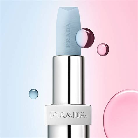 prada astral pink lip balm|prada color changing lipstick.